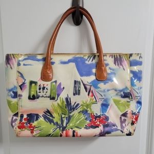 Vintage Kate Spade Limited edition oil cloth bag